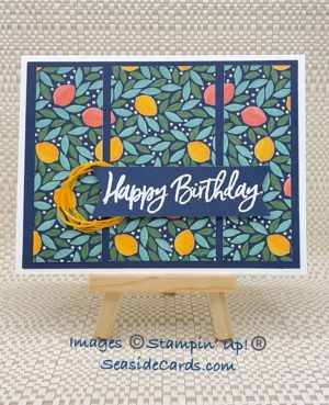 Birthday Card - Citrus