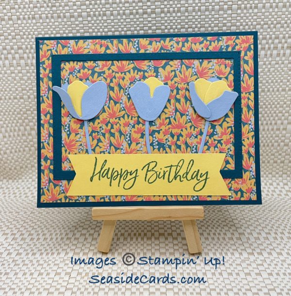 Tulips Birthday Card